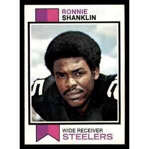 1973 Topps Football #305 Ronnie Shanklin Pittsburgh Steelers